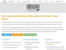 Tablet Screenshot of productip.com